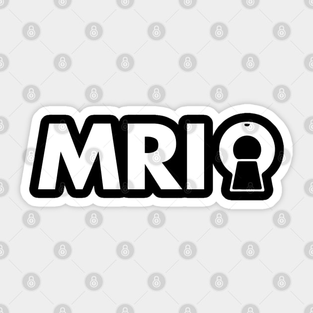 Mri Technologist Radiology Medical Sticker by tanambos